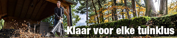 Klaar voor elke tuinklus